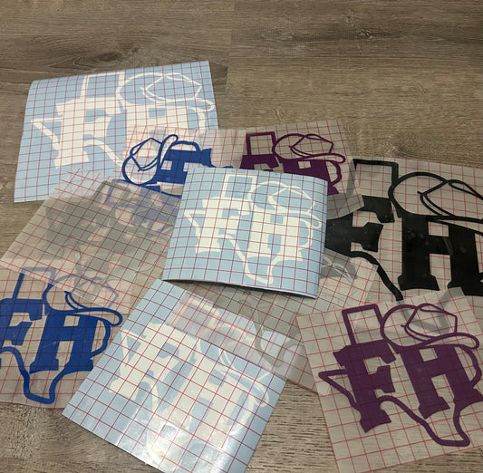FH TX DECALS